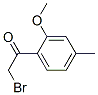 2-Bromo-1-(2-methoxy-4-methylphenyl)ethanone Structure,145964-98-3Structure