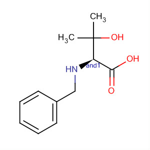 2-(Benzylamino)-3-hydroxy-3-methylbutanoic acid Structure,14598-96-0Structure