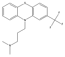 Triflupromazine Structure,146-54-3Structure