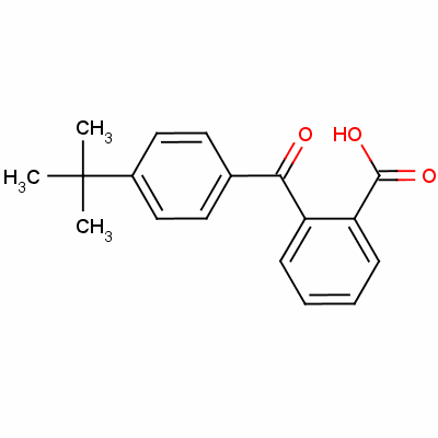 2-[4-(1,1-Dimethylethyl)benzoyl]benzoic acid Structure,146-81-6Structure