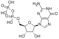 Guanosine 5’-(trihydrogen diphosphate) Structure,146-91-8Structure