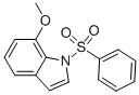 1-Benzenesulfonyl-7-methoxy-1h-indole Structure,146073-32-7Structure