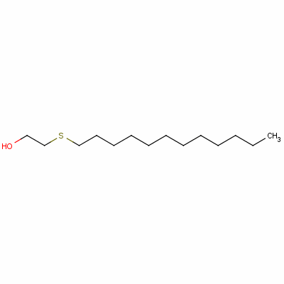 2-(十二基硫代)-乙醇結(jié)構(gòu)式_1462-55-1結(jié)構(gòu)式