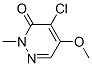 4-Chloro-5-methoxy-2-methyl-2,3-dihydropyridazin-3-one Structure,14628-57-0Structure