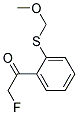 Ethanone, 2-fluoro-1-[2-[(methoxymethyl)thio]phenyl]-(9ci) Structure,146335-11-7Structure