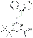 Fmoc-ser(tbdms)-oh結(jié)構(gòu)式_146346-81-8結(jié)構(gòu)式