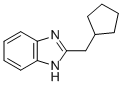 1H-benzimidazole,2-(cyclopentylmethyl)-(9ci) Structure,146350-91-6Structure