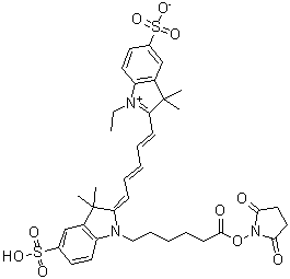 Cy5-SE結(jié)構(gòu)式_146368-14-1結(jié)構(gòu)式