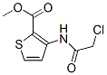 3-[(Chloroacetyl)amino]-2-thiophenecarboxylic acid methyl ester Structure,146381-88-6Structure