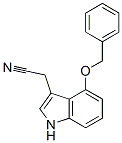 4-Benzyloxy-3-indoleacetonitrile Structure,1464-11-5Structure