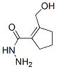 1-Cyclopentene-1-carboxylic acid, 2-(hydroxymethyl)-, hydrazide Structure,14668-65-6Structure