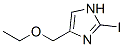 1-Ethoxymethyl-2-iodoimidazole Structure,146697-87-2Structure