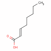 反式-2-辛烯酸結(jié)構(gòu)式_1470-50-4結(jié)構(gòu)式