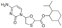 5-(4-氨基-2-氧代-1(2H)-嘧啶)-1,3-氧硫雜環(huán)戊烷-2-甲酸 5-甲基-2-異丙基環(huán)己醇酯結(jié)構(gòu)式_147126-73-6結(jié)構(gòu)式