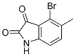 5-Bromo-7-methyl isatin Structure,147149-84-6Structure