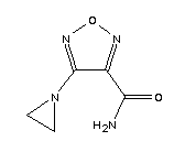 (9ci)-4-(1-氮丙啶)-1,2,5-噁二唑-3-羧酰胺結(jié)構(gòu)式_147194-49-8結(jié)構(gòu)式