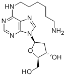 N6-(6-aminohexyl)-2’-deoxyadenosine Structure,147218-60-8Structure