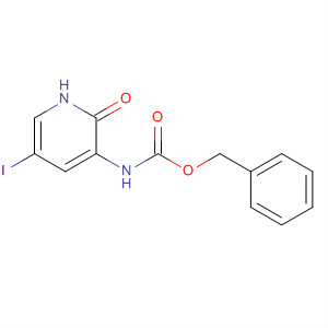 Benzyl 5-iodo-2-oxo-1,2-dihydropyridin-3-ylcarbamate Structure,147269-68-9Structure