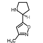 3-Methyl-5-(2S)-2-pyrrolidinylisoxazole Structure,147402-52-6Structure