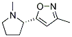 (9ci)-3-甲基-5-[(2s)-1-甲基-2-吡咯烷]-異噁唑結(jié)構(gòu)式_147402-53-7結(jié)構(gòu)式