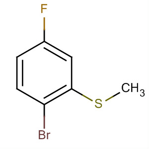 2-Bromo-5-fluorothioanisole Structure,147460-43-3Structure