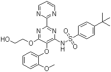 Bosentan Structure,147536-97-8Structure