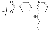 1-((1,1-Dimethylethoxy)carbonyl)-4-(3-(propylamino)-2-pyridyl)-piperazine Structure,147539-20-6Structure