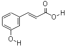 3-Hydroxycinnamic acid Structure,14755-02-3Structure