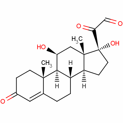 21-去氫皮質(zhì)醇結(jié)構(gòu)式_14760-49-7結(jié)構(gòu)式