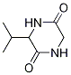 3-Isopropylpiperazine-2,5-dione Structure,14771-77-8Structure