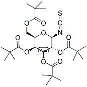 2,3,4,6-Tetra-o-pivaloyl-beta-d-galactopyranosyl isothiocyanate Structure,147948-52-5Structure