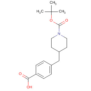 1-Boc-4-(4-carboxy-benzyl)-piperidine Structure,147969-86-6Structure