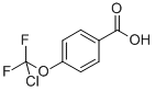 4-(Difluorochloromethoxy)benzoic acid Structure,147992-34-5Structure