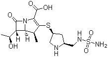 多尼培南結(jié)構(gòu)式_148016-81-3結(jié)構(gòu)式