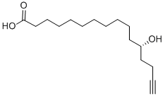 12(s)-Hydroxy-16-heptadecynoic acid Structure,148019-74-3Structure