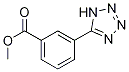 3-(2H-tetrazol-5-yl)benzoic acid methyl ester Structure,148345-63-5Structure