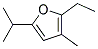 Furan, 2-ethyl-3-methyl-5-(1-methylethyl)-(9ci) Structure,148457-07-2Structure