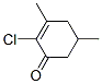 2-Cyclohexen-1-one, 2-chloro-3,5-dimethyl- Structure,148470-38-6Structure