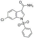 6-Chloro-1-(phenylsulfonyl)-1h-indole-3-carboxamide Structure,148472-83-7Structure