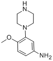 1-(5-Amino-2-methoxyphenyl)piperazine Structure,148546-90-1Structure