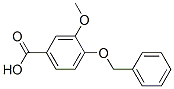 4-Benzyloxy-3-methoxy-benzoic acid Structure,1486-53-9Structure