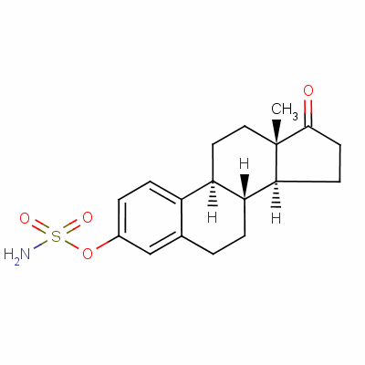 [(8R,9S,13S,14S)-13-甲基-17-氧代-7,8,9,11,12,14,15,16-八氫-6H-環(huán)戊二烯并[a]菲-3-基]氨基磺酸結(jié)構(gòu)式_148672-09-7結(jié)構(gòu)式