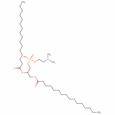 1,2-Dihexadecanoyl-rac-glycero-3-phospho[dimethylaminoethanol] Structure,1487-55-4Structure