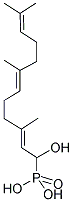 [(2E,6e)-1-hydroxy-3,7,11-trimethyl-2,6,10-dodecatrien-1-yl]phosphonic acid Structure,148796-53-6Structure