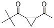 1-Propanone, 1-(2-acetylcyclopropyl)-2,2-dimethyl-(9ci) Structure,148853-00-3Structure