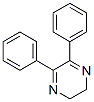 5,6-Diphenyl-2,3-dihydropyrazine Structure,1489-06-1Structure