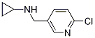 (6-Chloro-pyridin-3-ylmethyl)-cyclopropyl-amine Structure,149019-54-5Structure