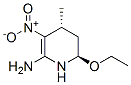 2-Pyridinamine,6-ethoxy-1,4,5,6-tetrahydro-4-methyl-3-nitro-,trans-(9ci) Structure,149049-87-6Structure