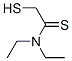 N,N-二乙基-2-疏基-乙烷硫代酰胺結(jié)構(gòu)式_149265-65-6結(jié)構(gòu)式