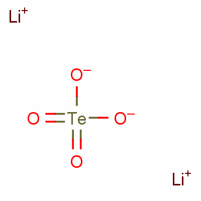 鋰亞碲酸鹽結構式_14929-69-2結構式